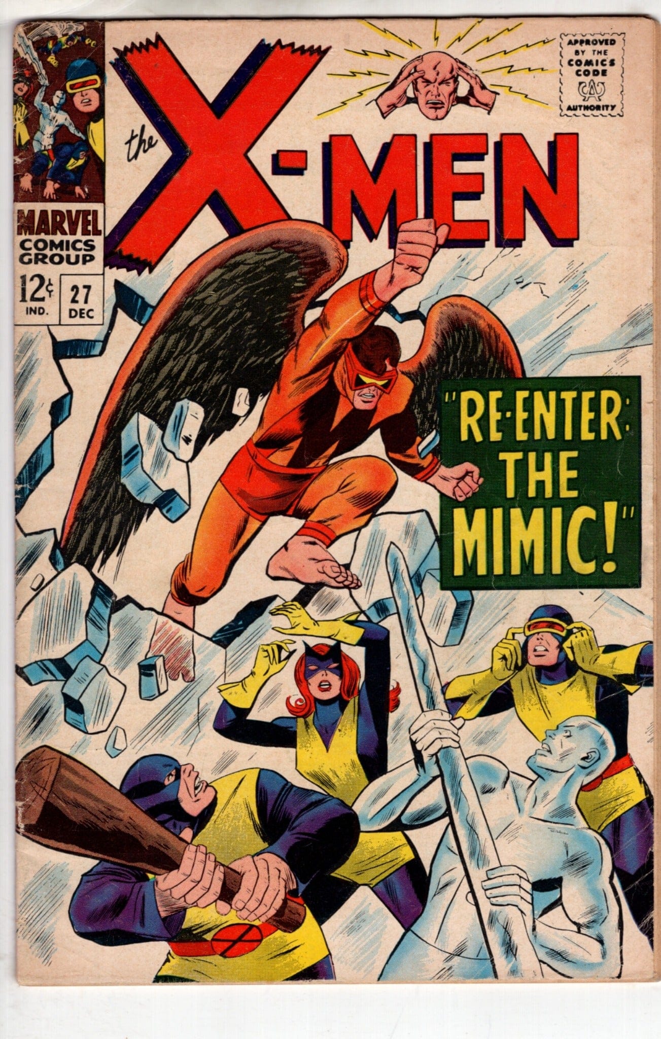 MARVEL COMICS COMICS X-Men #27 (Dec 1966) [VG]