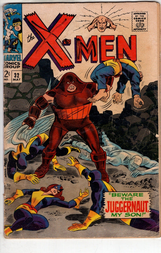 MARVEL COMICS COMICS X-Men #32 (May 1967) [G/VG]
