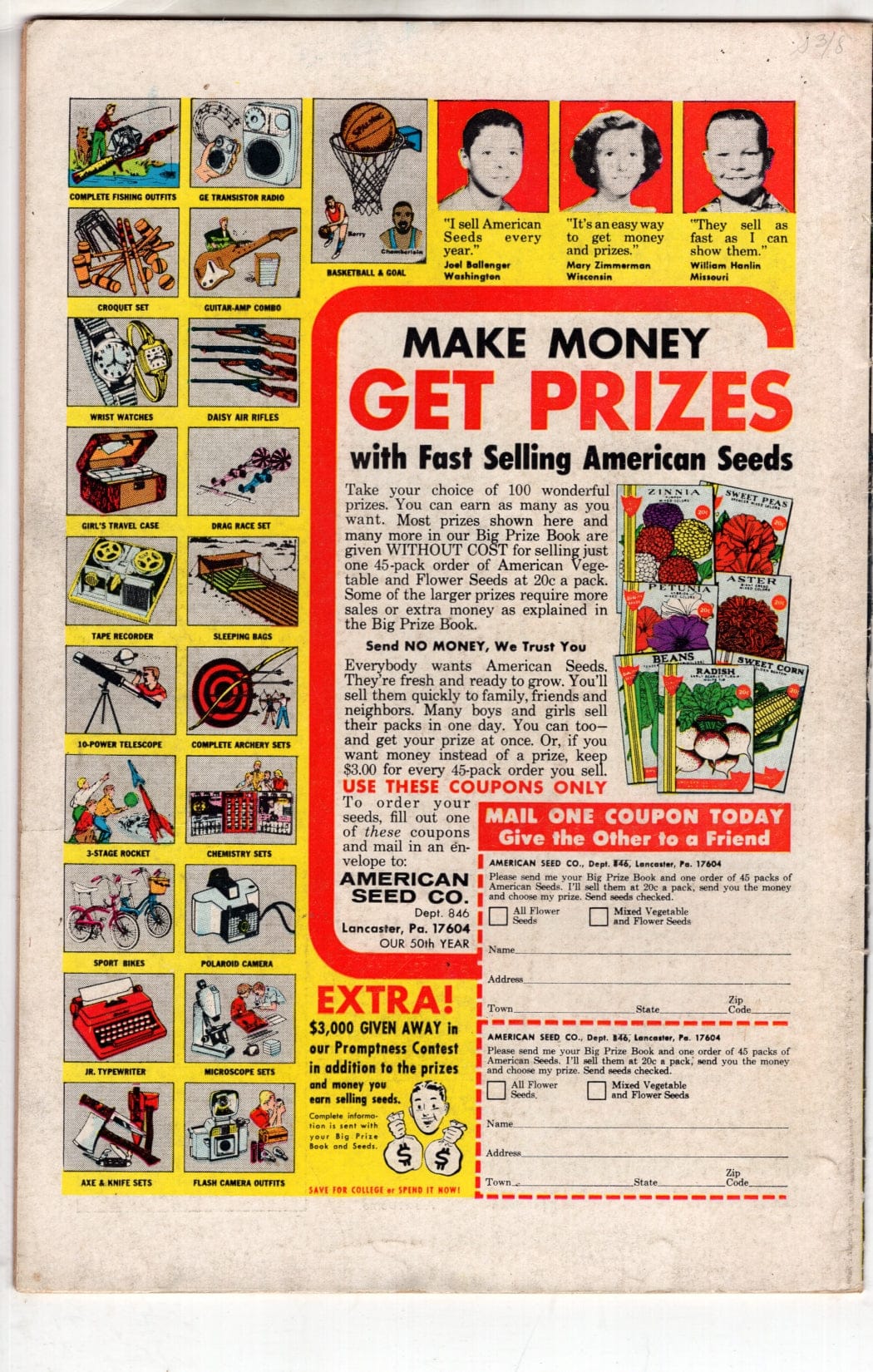 MARVEL COMICS COMICS X-Men #44 (May 1968) [VG]