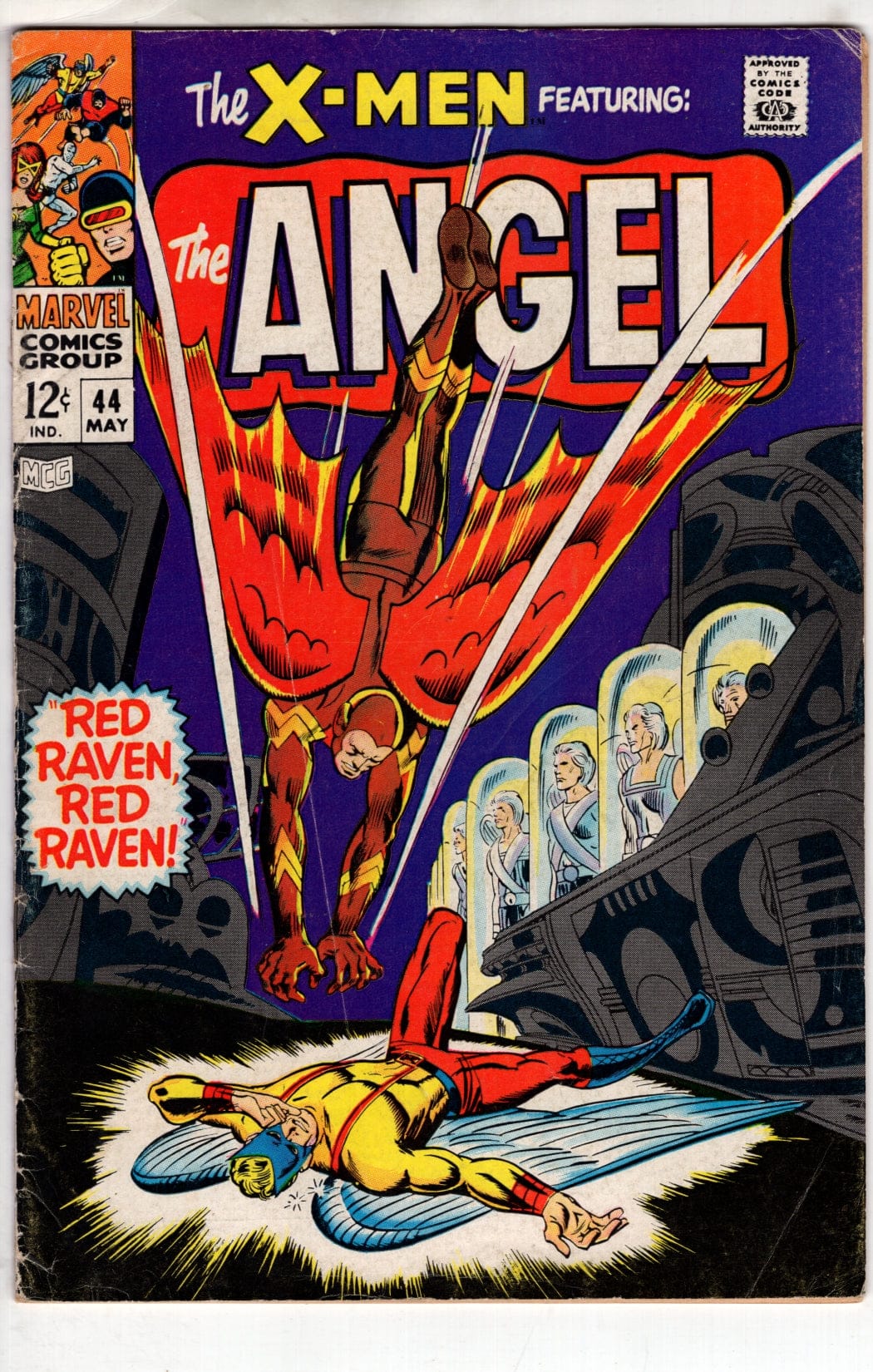 MARVEL COMICS COMICS X-Men #44 (May 1968) [VG]