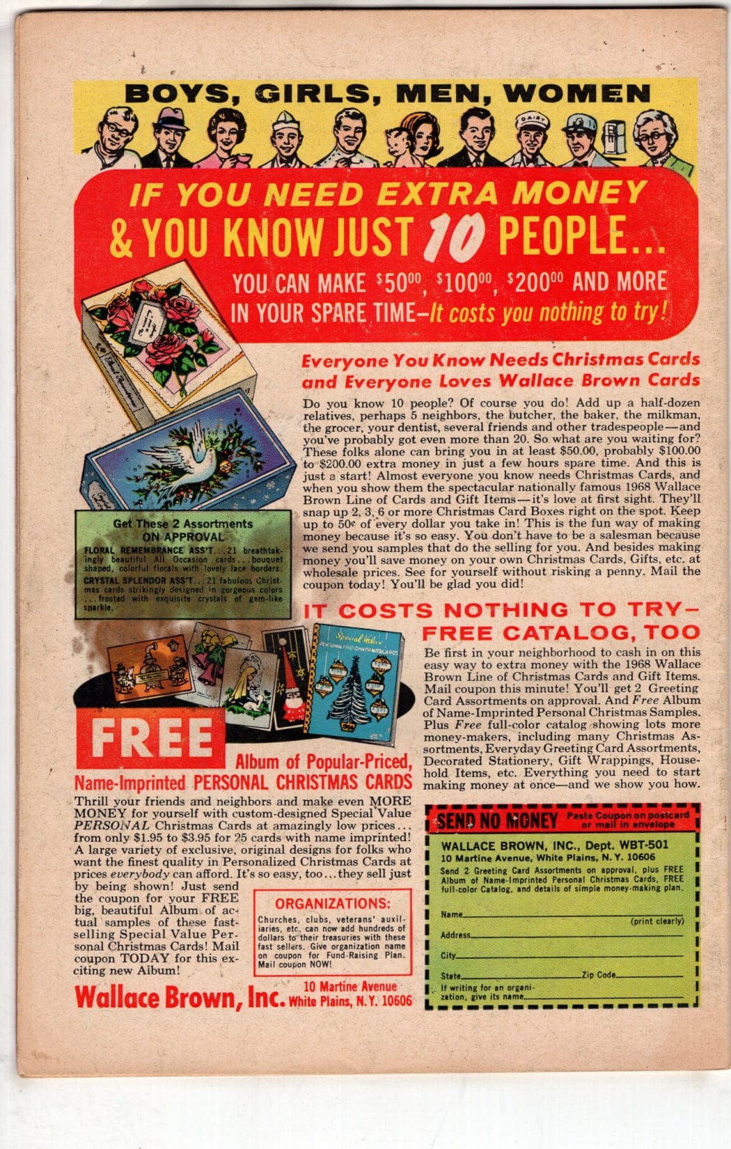 MARVEL COMICS COMICS X-Men #47 (Aug 1968) – Very Good/Fine