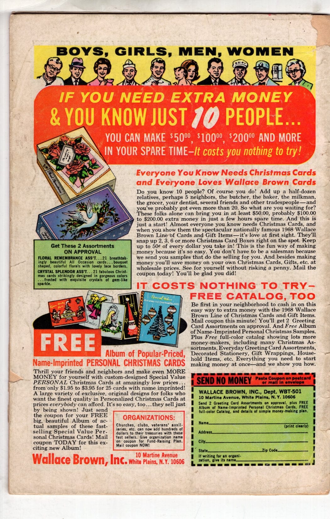 MARVEL COMICS COMICS X-Men #48 (Sept 1968) – Good