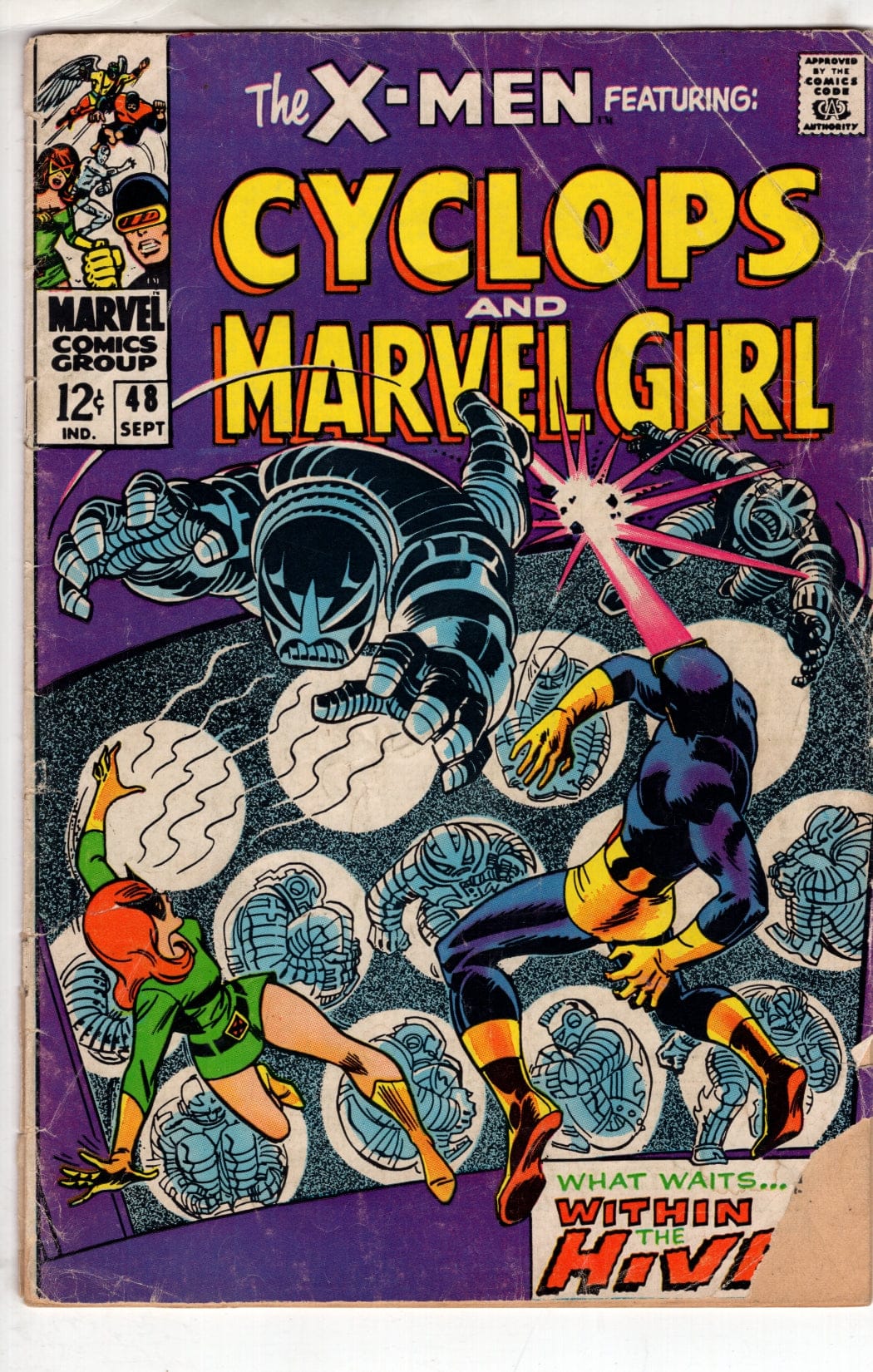 MARVEL COMICS COMICS X-Men #48 (Sept 1968) – Good