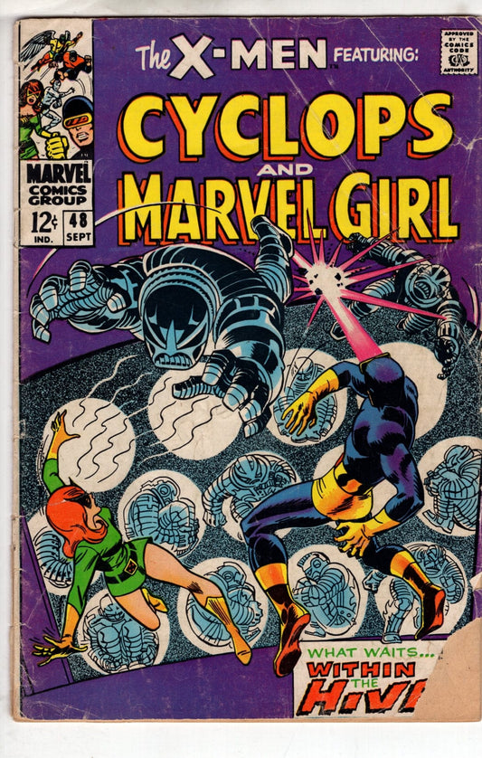 MARVEL COMICS COMICS X-Men #48 (Sept 1968) – Good