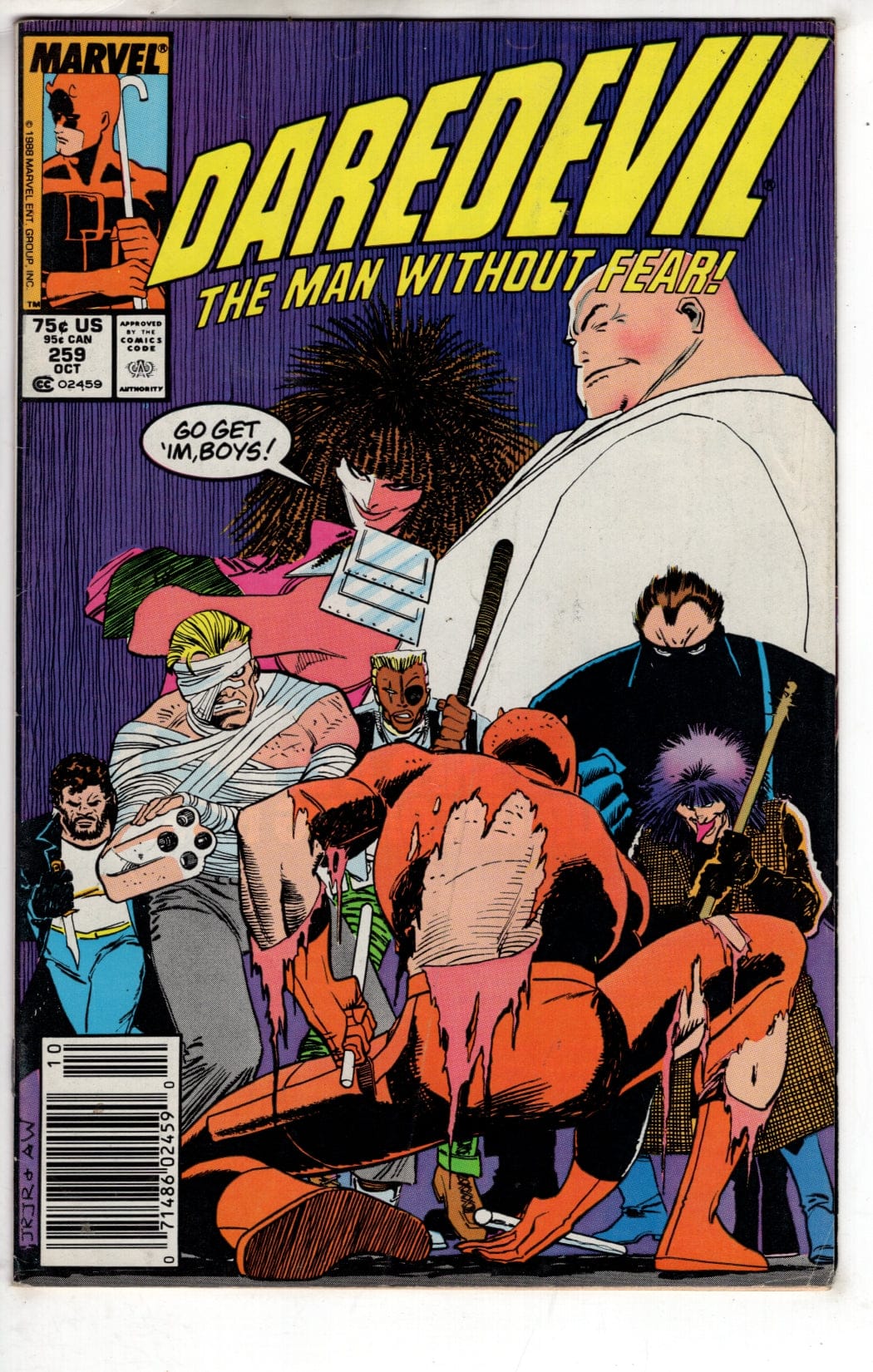 Marvel Comics Daredevil #259 [VG]