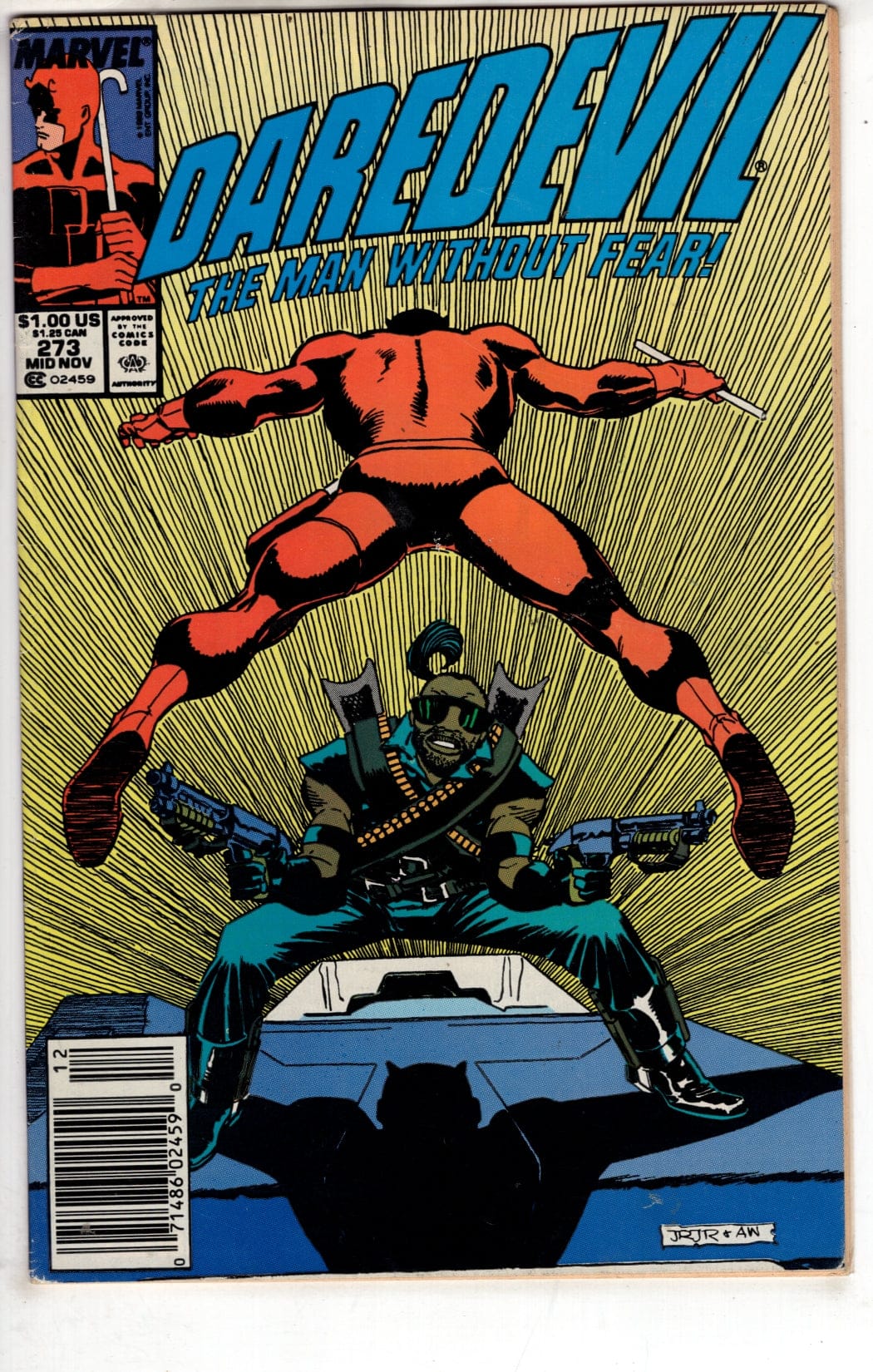 Marvel Comics Daredevil #273 (Newsstand) [FINE]