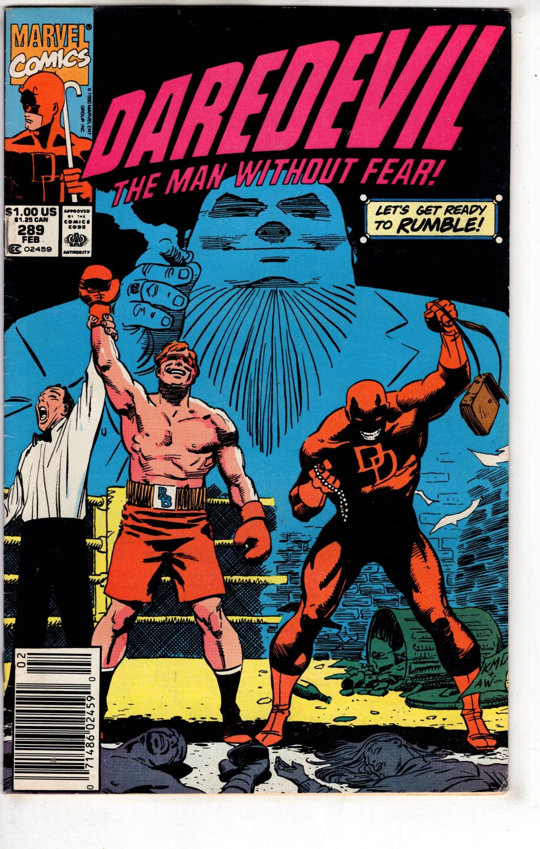 Marvel Comics Daredevil #289 [VG]
