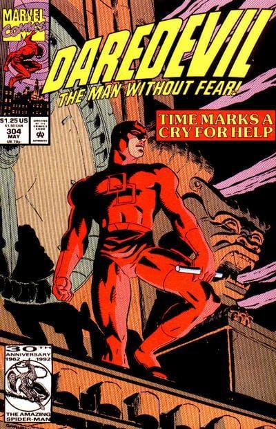Marvel Comics Daredevil #304 [FINE]