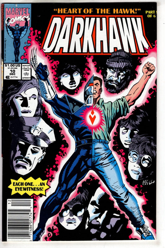 Marvel Comics Darkhawk #10 (Newsstand)