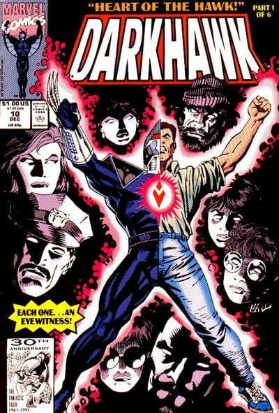 Marvel Comics Darkhawk #10 [VF]