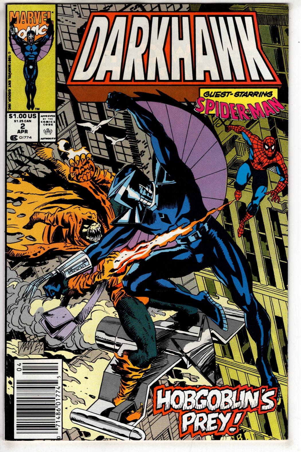 Marvel Comics Darkhawk #2 (Newsstand)