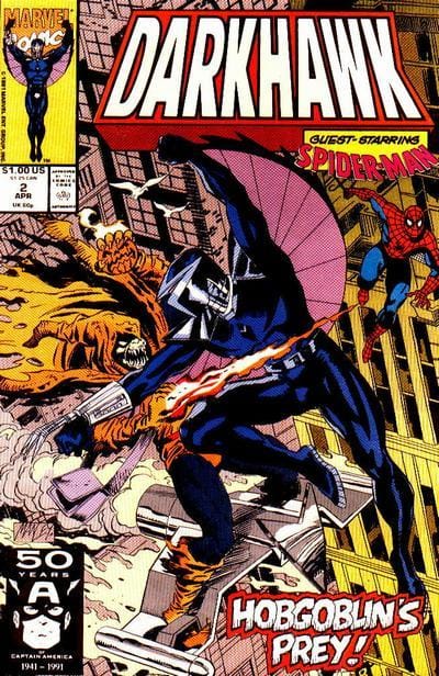 Marvel Comics Darkhawk #2 [VF]
