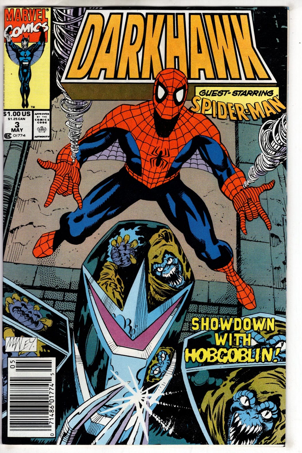 Marvel Comics Darkhawk #3 (Newsstand)