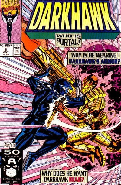 Marvel Comics Darkhawk #5 [VF]