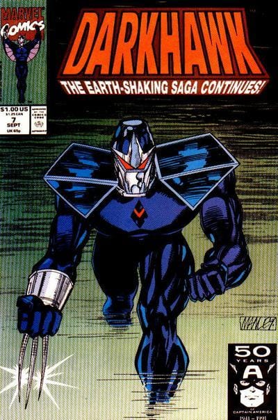Marvel Comics Darkhawk #7 [VF]
