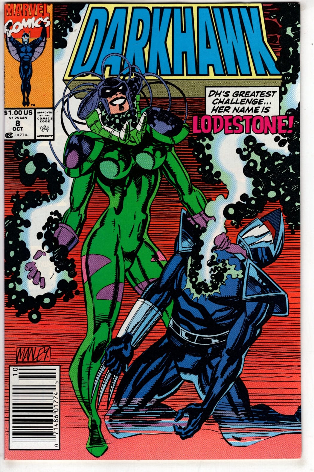 Marvel Comics Darkhawk #8 (Newsstand)