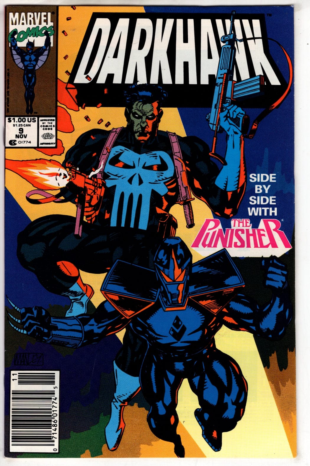 Marvel Comics Darkhawk #9 (Newsstand)
