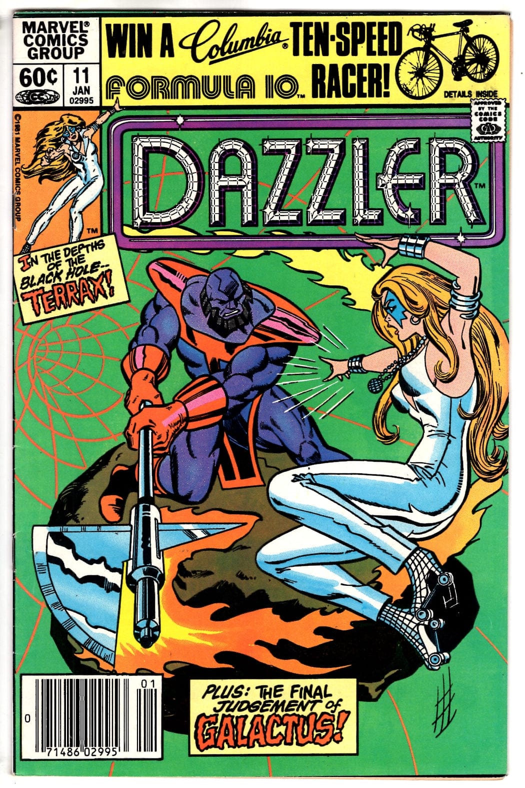 Marvel Comics Dazzler #11 [VG/FN]