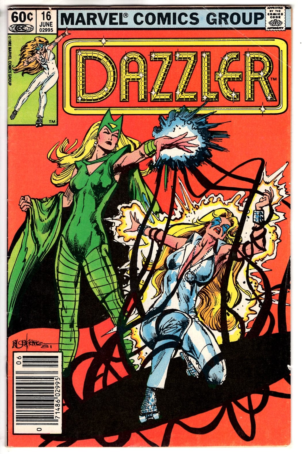 Marvel Comics Dazzler #16 [VG/FN]