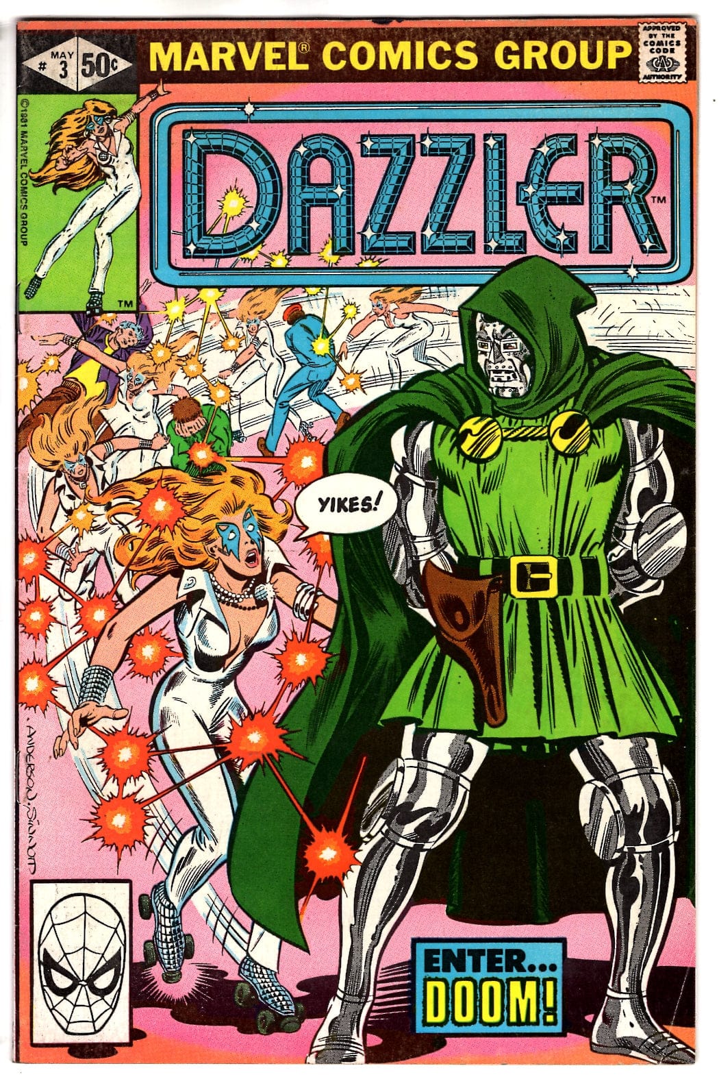Marvel Comics Dazzler #3 [VG]
