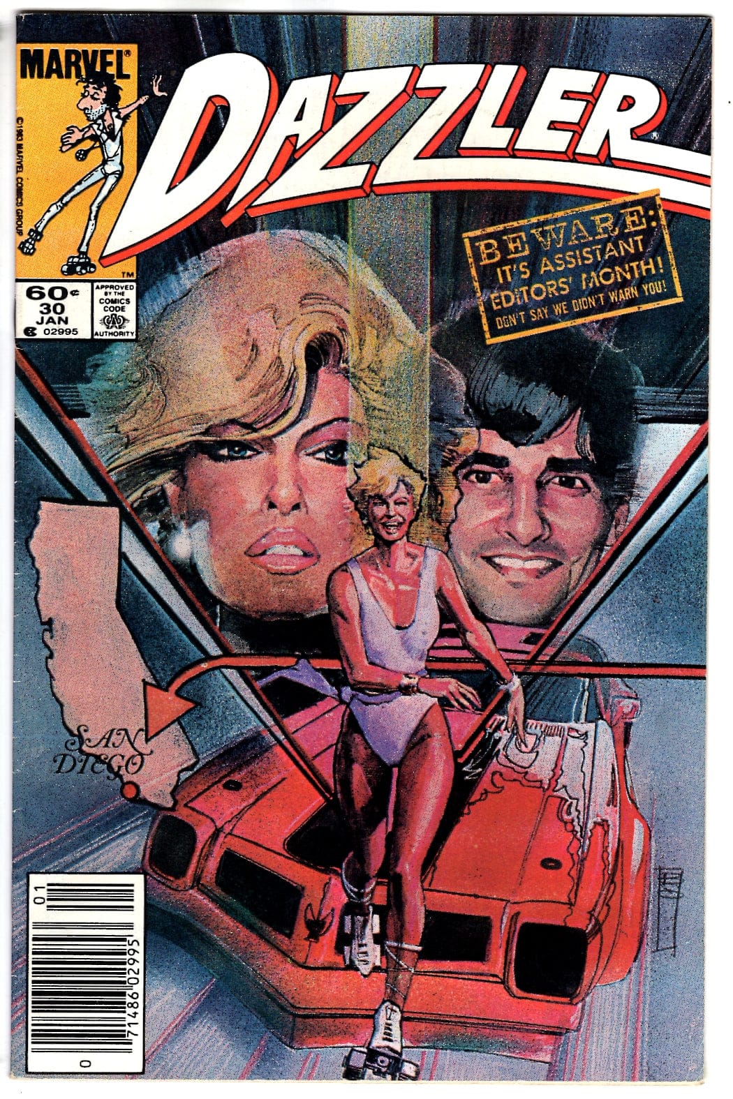 Marvel Comics Dazzler #30 [VG/FN]