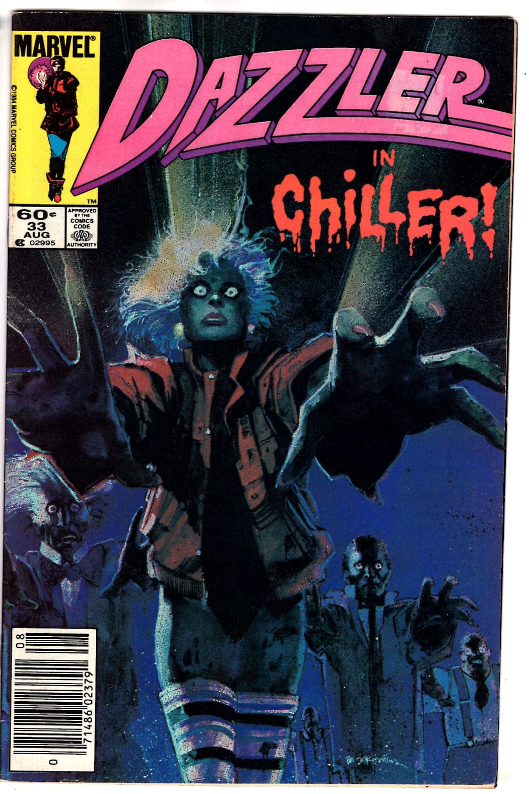 Marvel Comics Dazzler #33 [VG/FN]