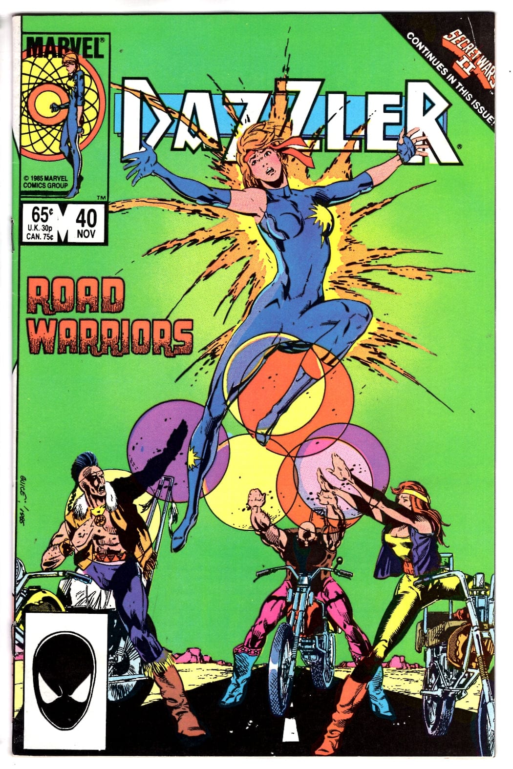 Marvel Comics Dazzler #40 [VG/FN]