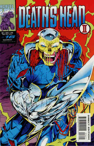 Marvel Comics Death's Head II #16 [VF]