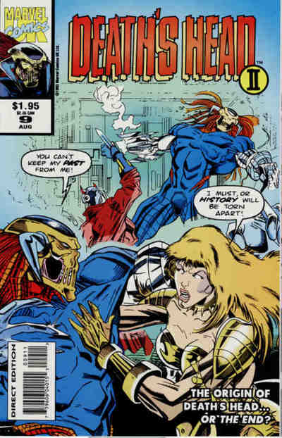 Marvel Comics Death's Head II #9 [VF]