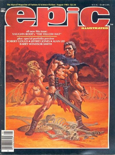 Marvel Comics Epic Illustrated #19 [FN/VF]