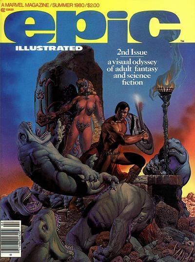 Marvel Comics Epic Illustrated #2 [FN/VF]
