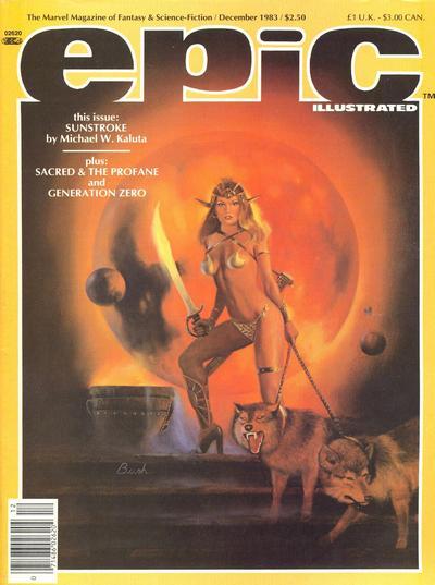 Marvel Comics Epic Illustrated #21 [FN/VF]