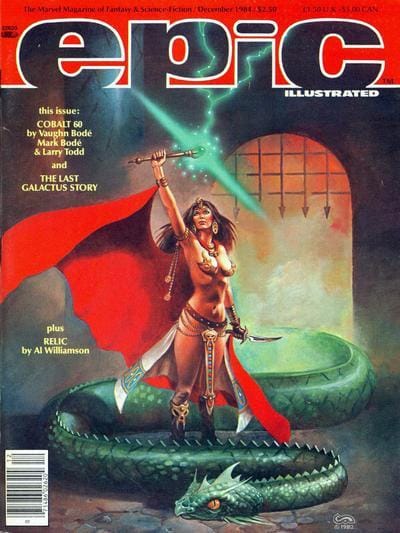 Marvel Comics Epic Illustrated #27 [FN/VF]