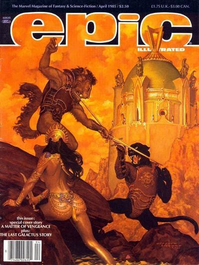 Marvel Comics Epic Illustrated #29 [FN/VF]