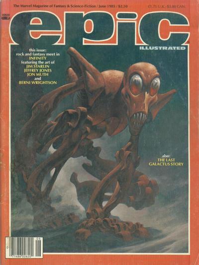 Marvel Comics Epic Illustrated #30 [FN/VF]