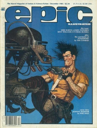 Marvel Comics Epic Illustrated #33 [FN/VF]