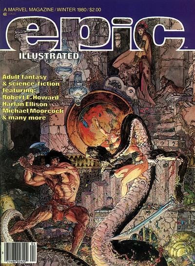 Marvel Comics Epic Illustrated #4 [FN/VF]