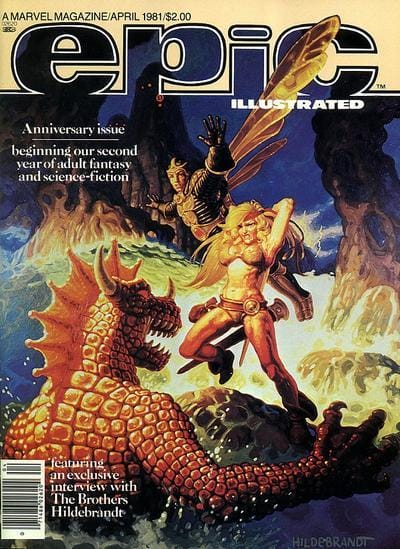Marvel Comics Epic Illustrated #5 [FN/VF]