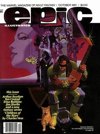 Marvel Comics Epic Illustrated #8 [FN/VF]