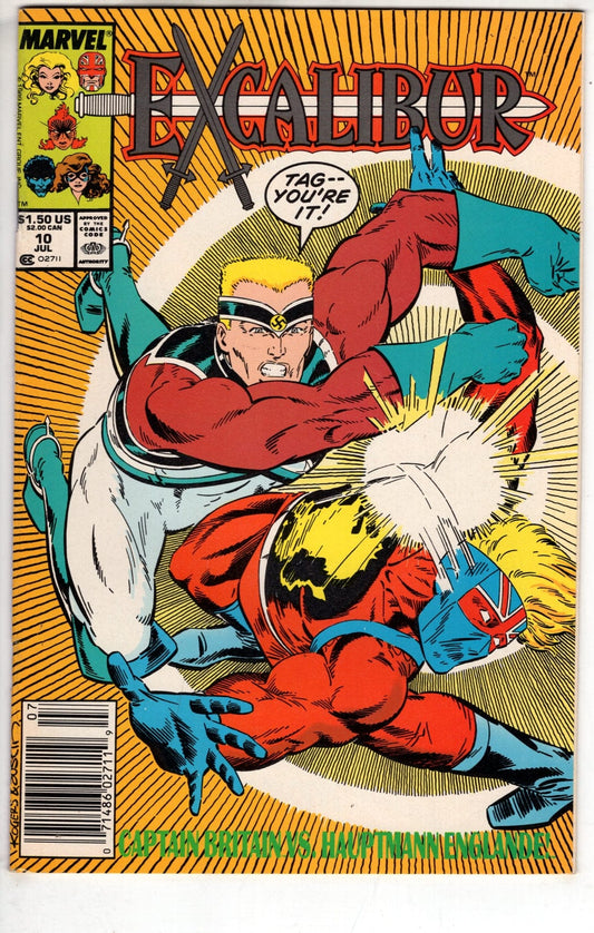 Marvel Comics Excalibur #10 [VG/FN]