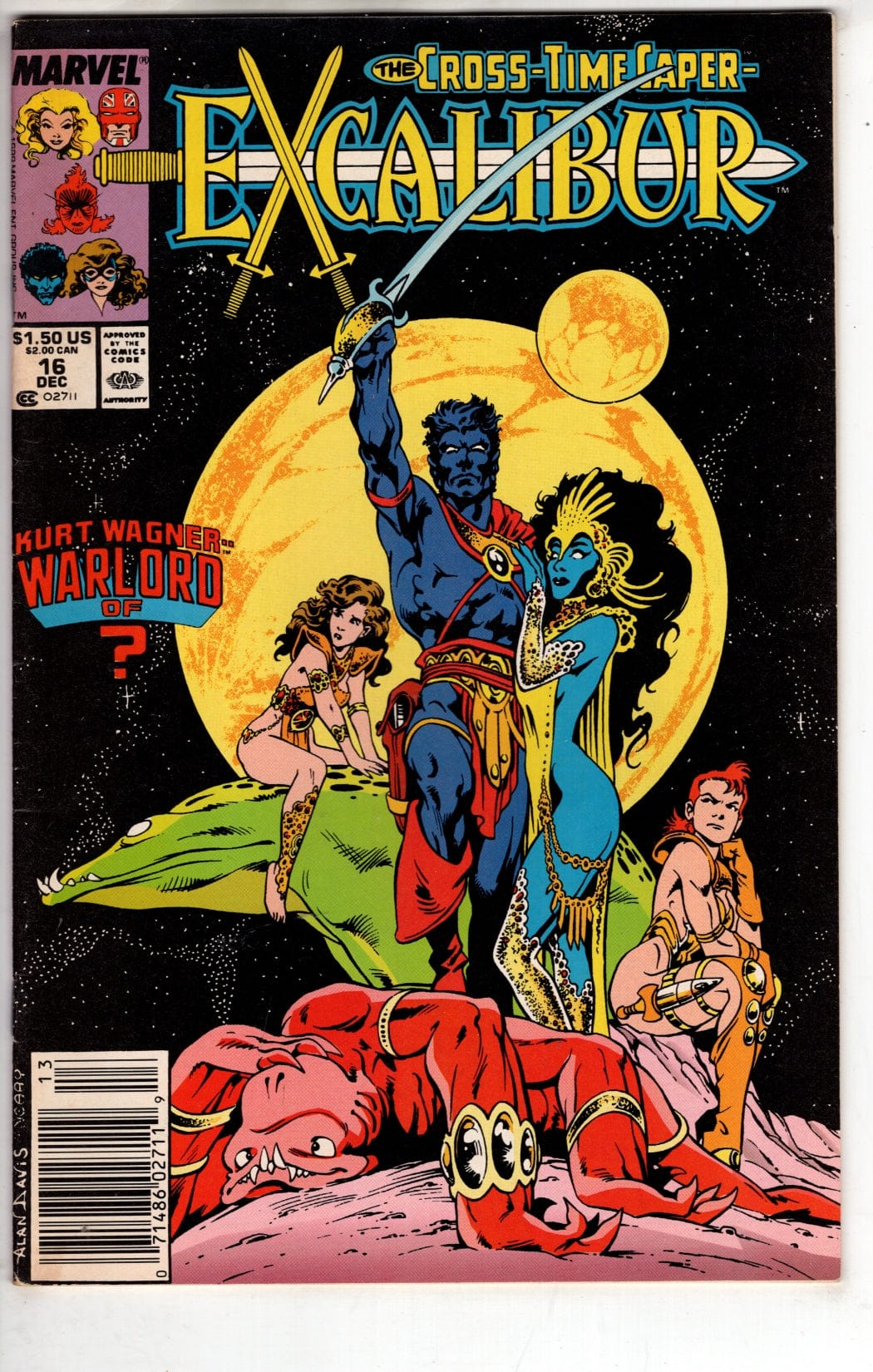 Marvel Comics Excalibur #16 [VG/FN]