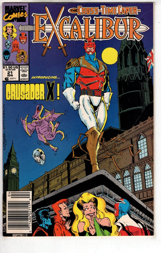 Marvel Comics Excalibur #21 [VG/FN]