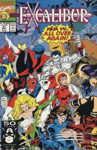Marvel Comics Excalibur #41 [VG/FN]