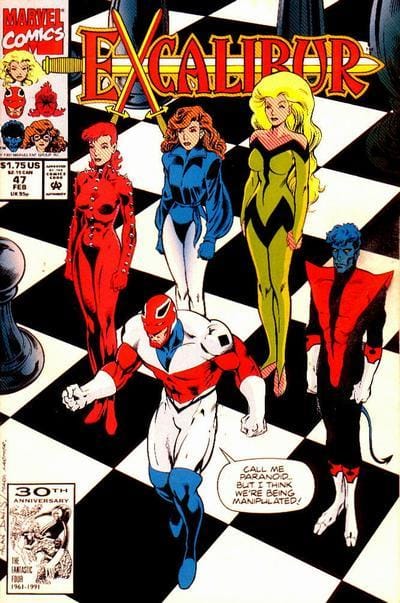 Marvel Comics Excalibur #47 [VG/FN]