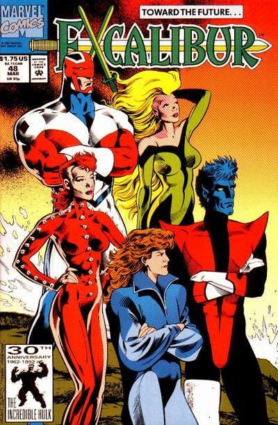 Marvel Comics Excalibur #48 [VG/FN]