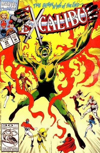 Marvel Comics Excalibur #49 [VG/FN]