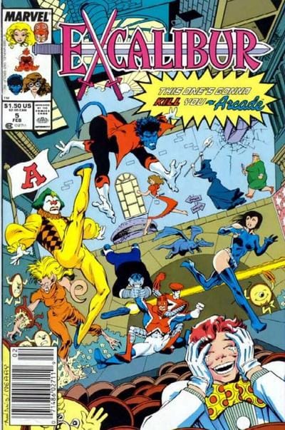 Marvel Comics Excalibur #5 [VG/FN]