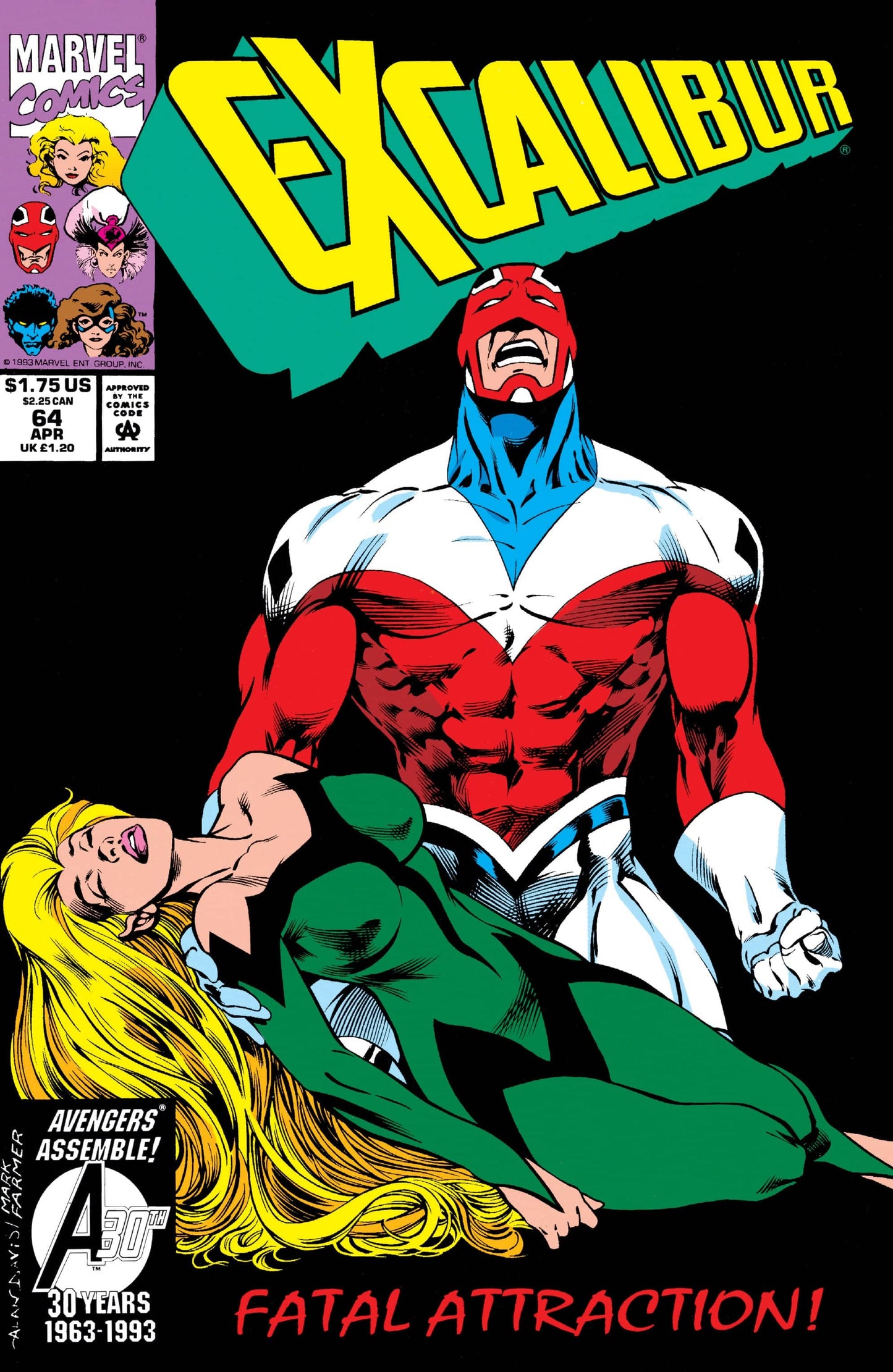 Marvel Comics Excalibur #64 [VG/FN]