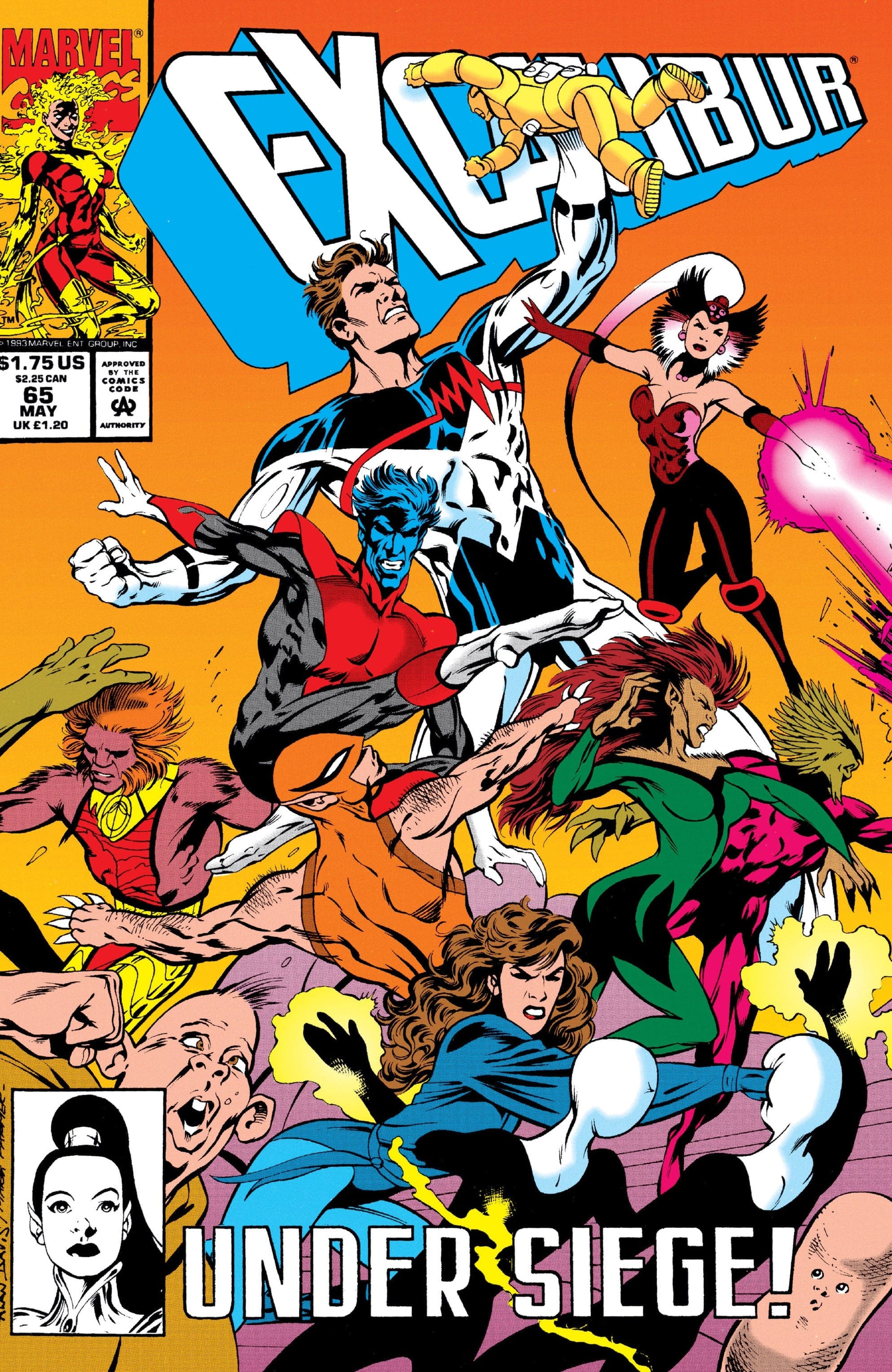 Marvel Comics Excalibur #65 [VG/FN]