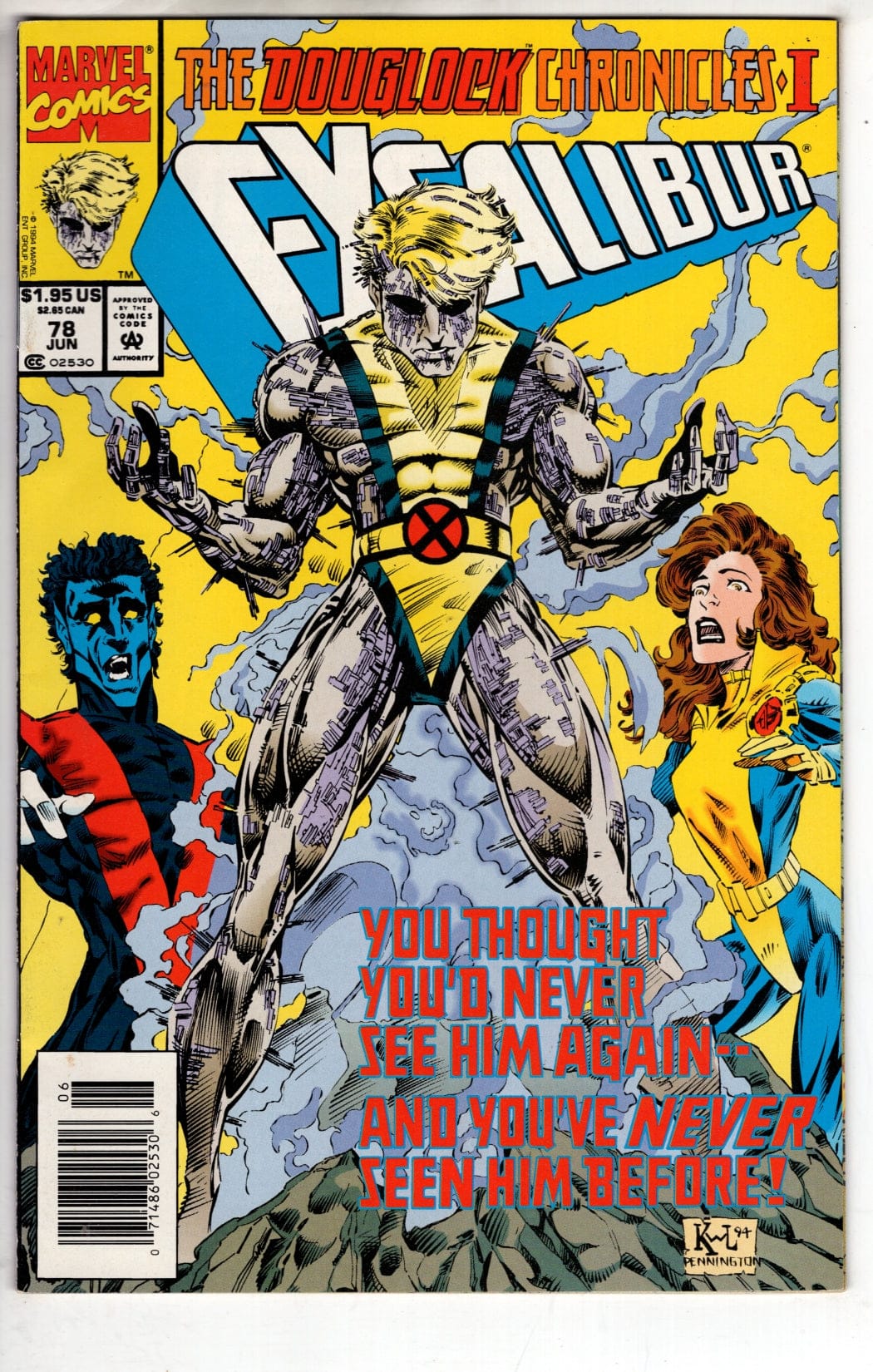 Marvel Comics Excalibur #78 [VG/FN]